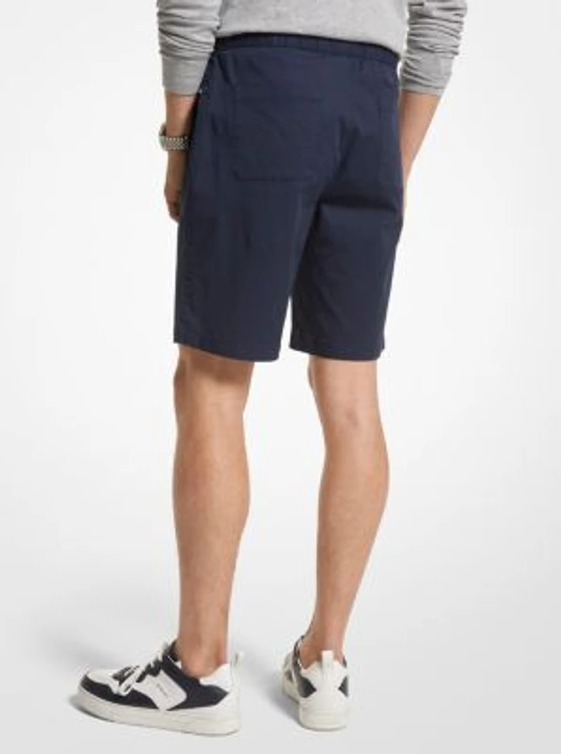 Stretch Cotton Shorts