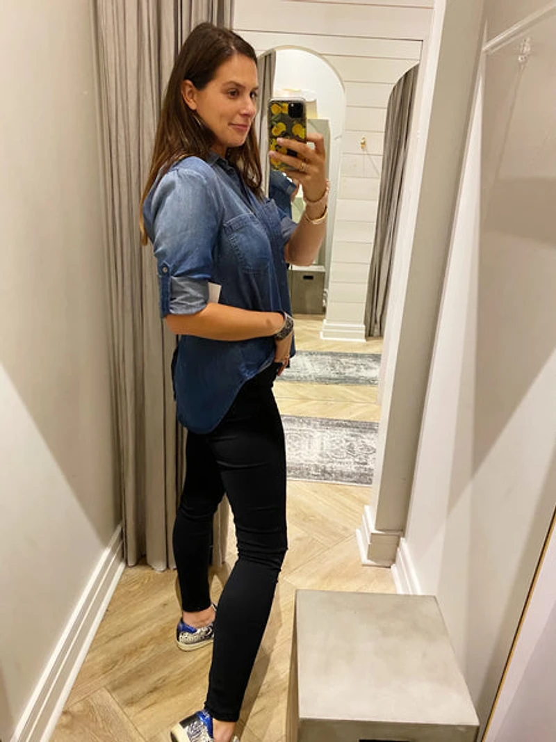 split back button down