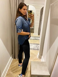 split back button down