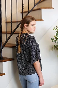 bridget bell sleeve blouse