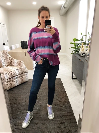 the terry pullover