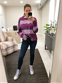 the terry pullover