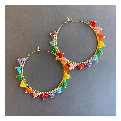 kona hoop earrings