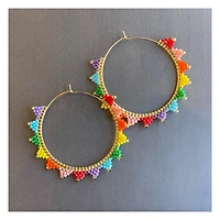 kona hoop earrings