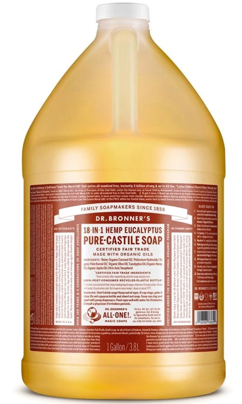 DR BRONNER'S Pure Castile Soap (Eucalyptus - 3.8 L)