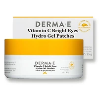 DERMA E Vitamin C Bright Eye Gel Pads (60 Pads)