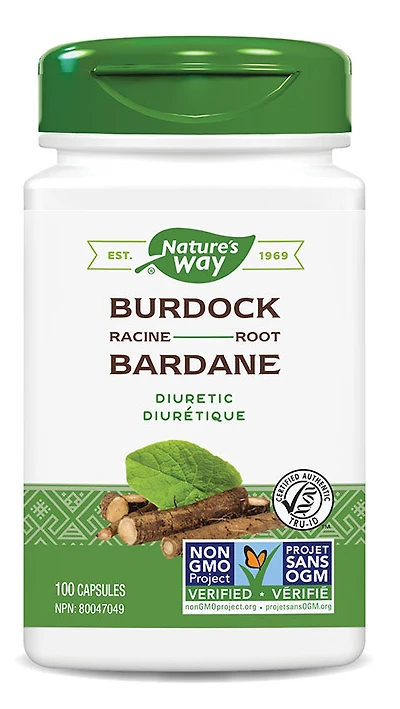 NATURE'S WAY Burdock Root (100 caps)