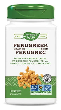 NATURE'S WAY Fenugreek Seed (100 caps)