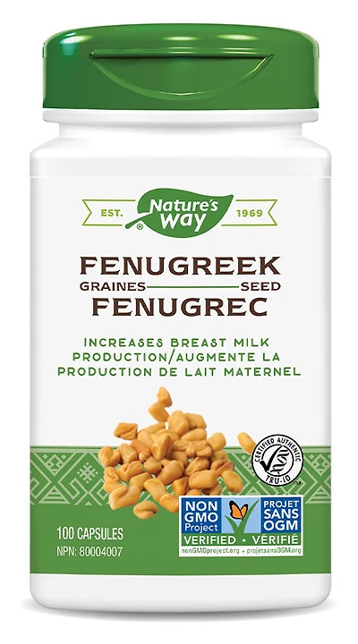 NATURE'S WAY Fenugreek Seed (100 caps)
