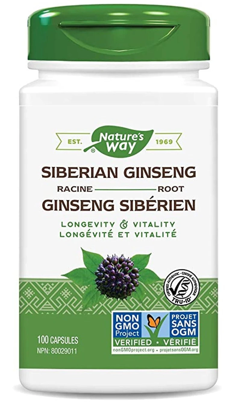 NATURE'S WAY Siberian Ginseng (100 caps)