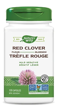 NATURE'S WAY Red Clover Blossoms (100 caps)