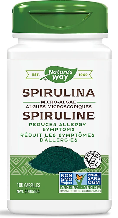 NATURE'S WAY Spirulina (100 caps)