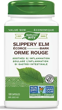 NATURE'S WAY Slippery Elm (180 caps)