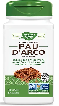 NATURE'S WAY Pau D’Arco Inner Bark (100 caps)
