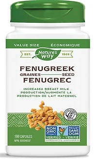 NATURE'S WAY Fenugreek (610mg - 180 caps)