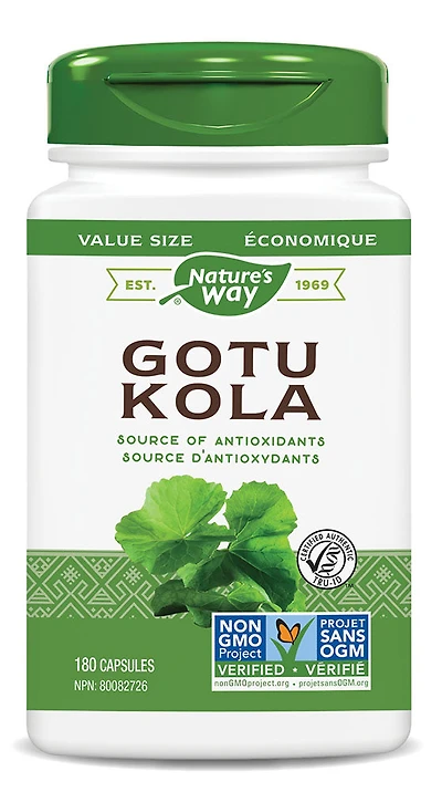 NATURE'S WAY Gotu Kola (180 caps)