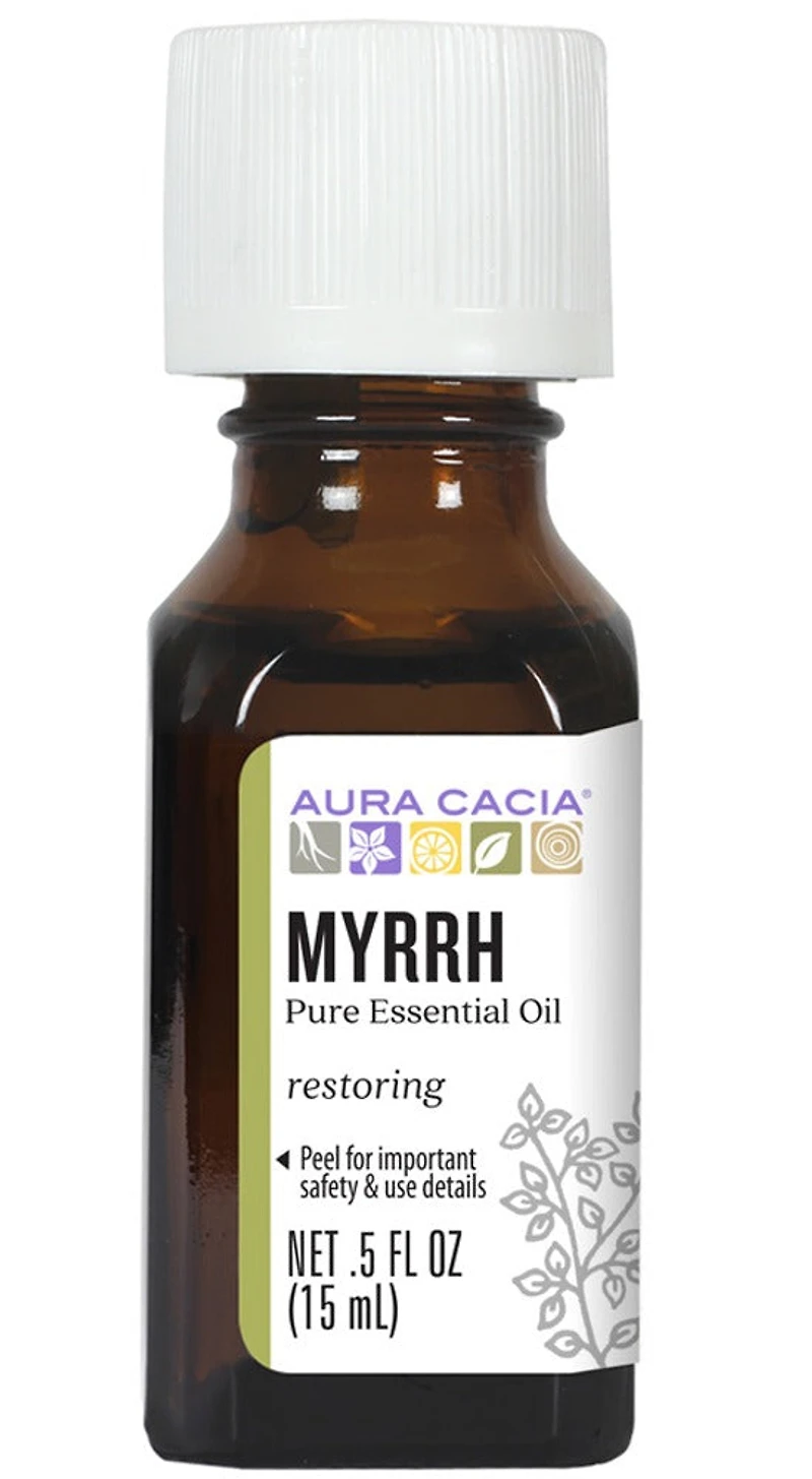AURA CACIA Myrrh Essential Oil (15 ml)