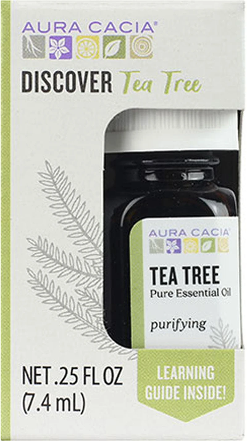 AURA CACIA Tea Tree Essential Oil Boxed (15 ml)