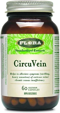 FLORA CircuVein (60 veg caps)