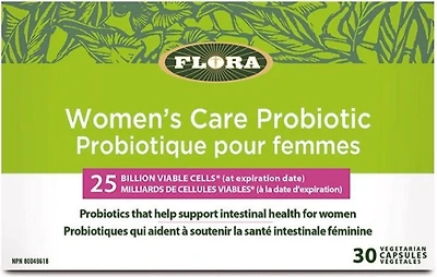 FLORA Womens Care Probiotic (Shelf Stable - 30 caps)