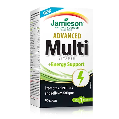 Jamieson Advanced Multivitamin & Energy Support