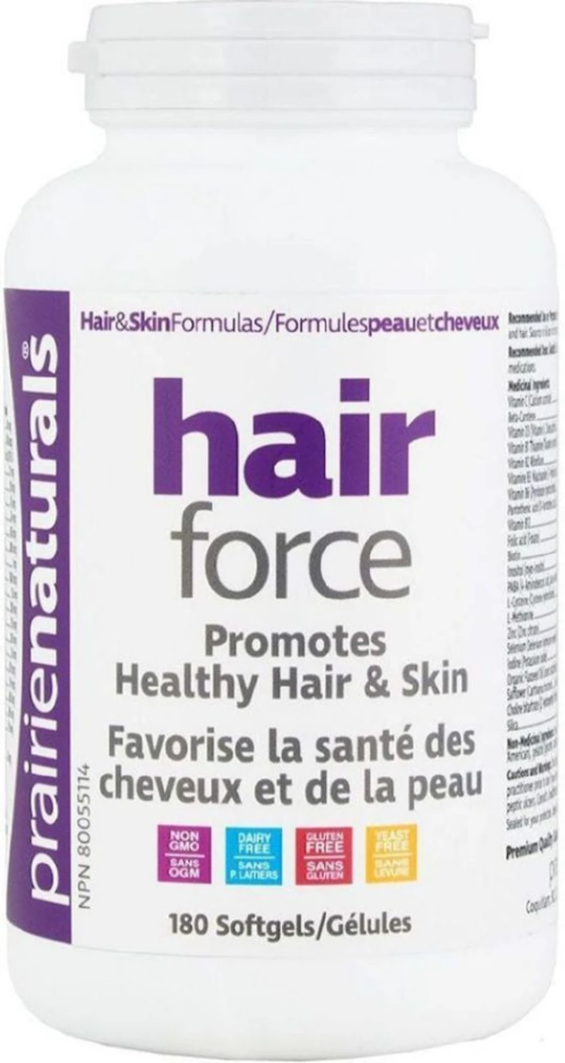 PRAIRIE NATURALS Hair Force (180 sgels)