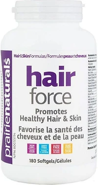 PRAIRIE NATURALS Hair Force (180 sgels)