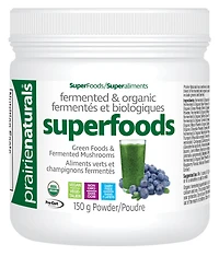 PRAIRIE NATURALS Fermented & Organic SuperFoods (150 gr)