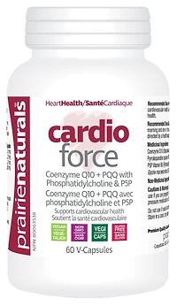 PRAIRIE NATURALS Cardio Force (60 veg caps)
