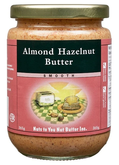 NUTS TO YOU Almond Hazelnut (Smooth - 365 gr)