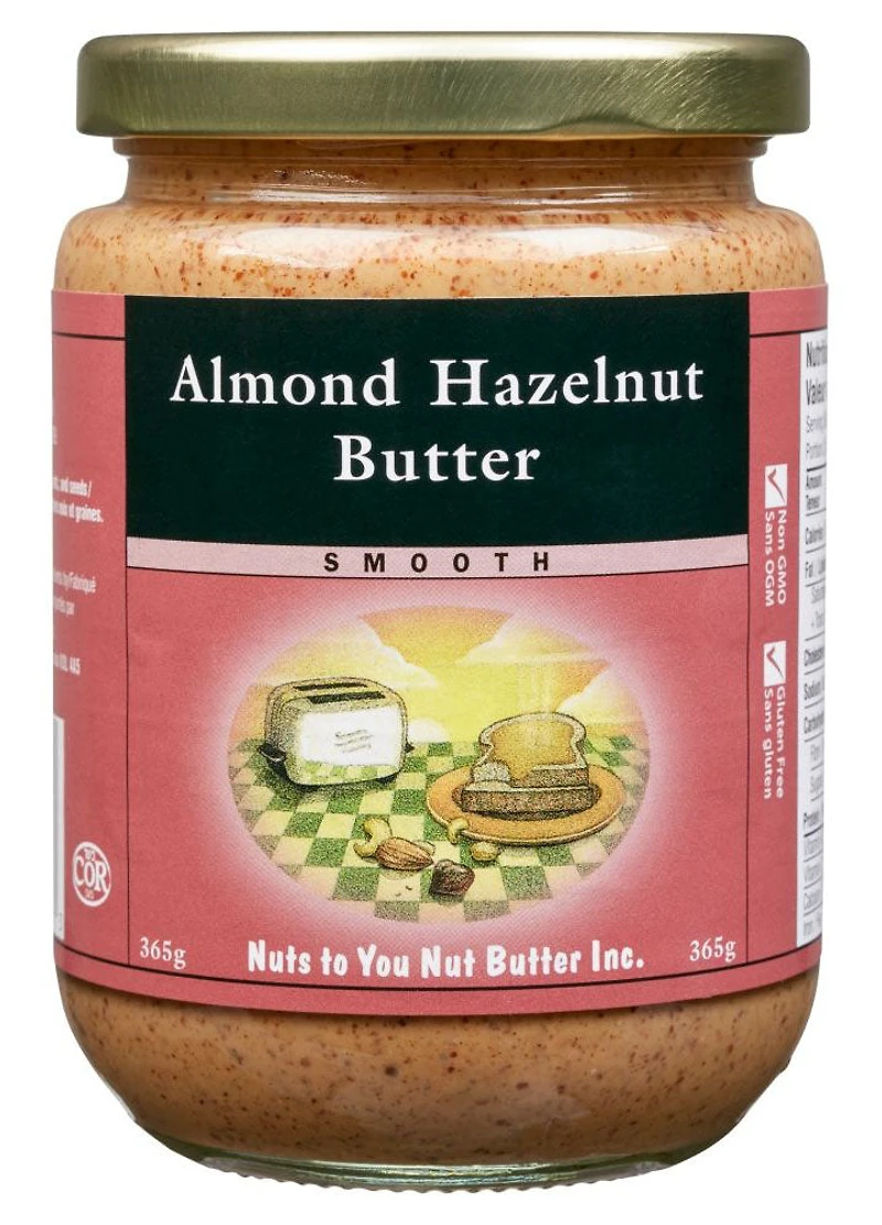 NUTS TO YOU Almond Hazelnut (Smooth - 365 gr)