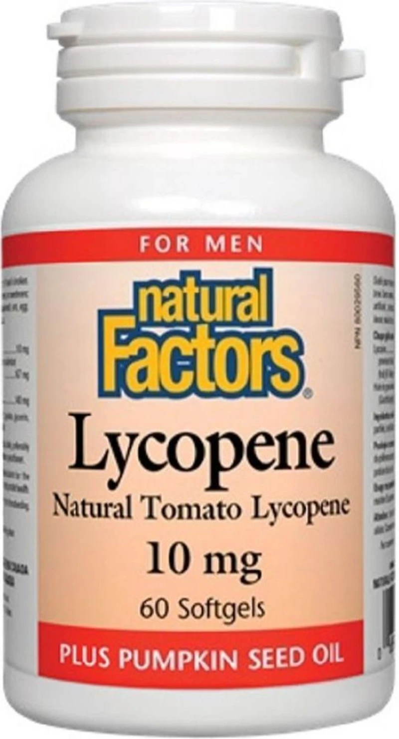 NATURAL FACTORS Lycopene (10 mg - 60 sgels)