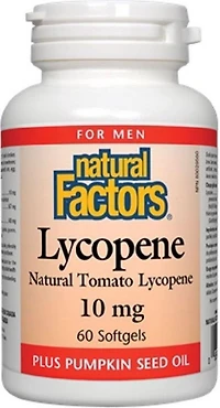 NATURAL FACTORS Lycopene (10 mg  - 60 sgels)