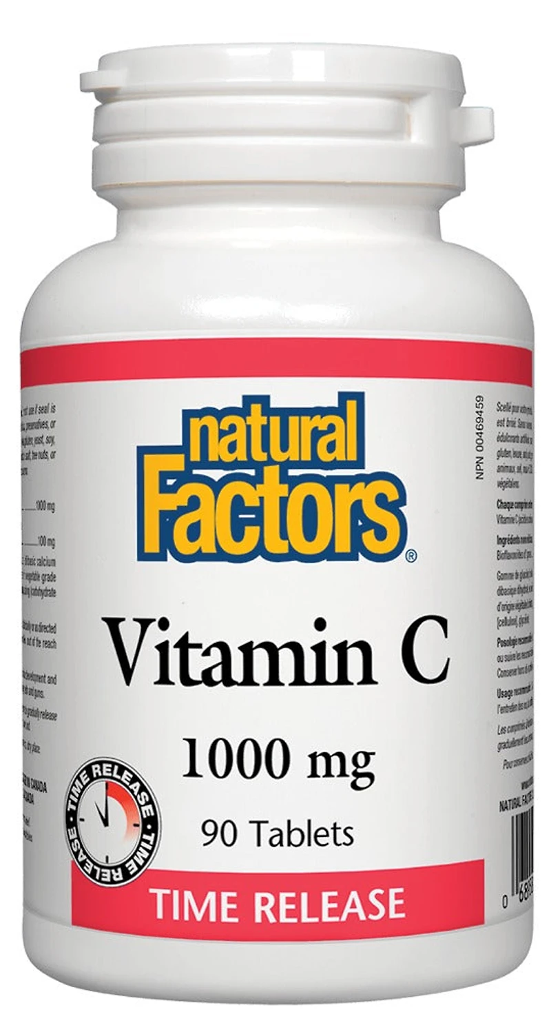 NATURAL FACTORS Vitamin C  TR (1000 mg - 90 tabs)