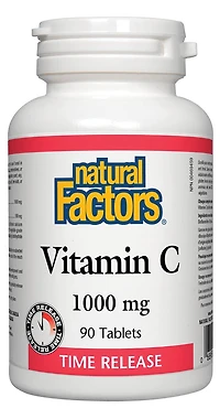 NATURAL FACTORS Vitamin C  TR (1000 mg - 90 tabs)