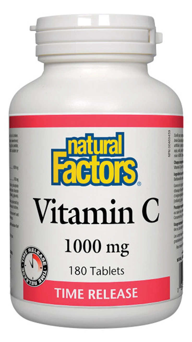 NATURAL FACTORS Vitamin C TR (1000 mg 180 tabs)