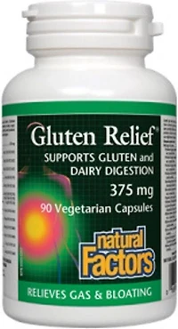NATURAL FACTORS Gluten Relief (90 caps)