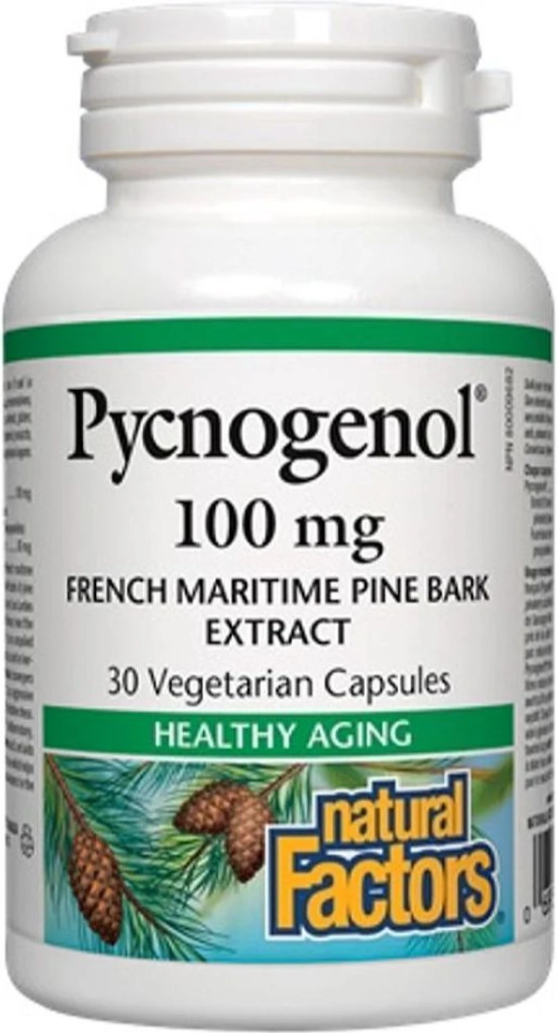 NATURAL FACTORS Pycnogenol (100 mg 30 veg caps)
