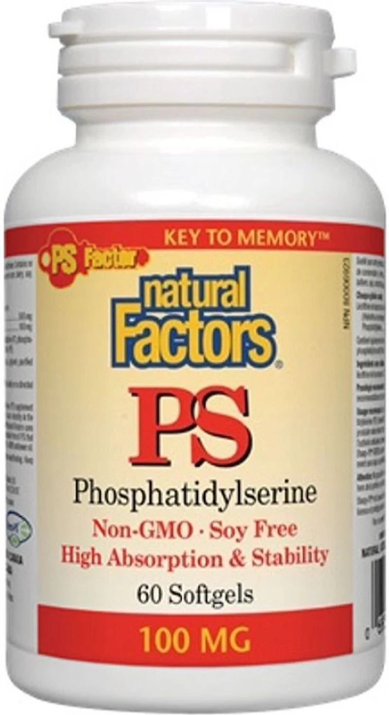 NATURAL FACTORS PS  (100 mg - 60 sgels)