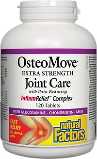 NATURAL FACTORS OsteoMove Extra Strength Joint Care (120 tabs)