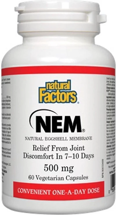 NATURAL FACTORS Nem (60 veg caps)