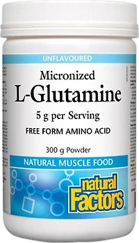 NATURAL FACTORS Micronized L-Glutamine (300 gr )