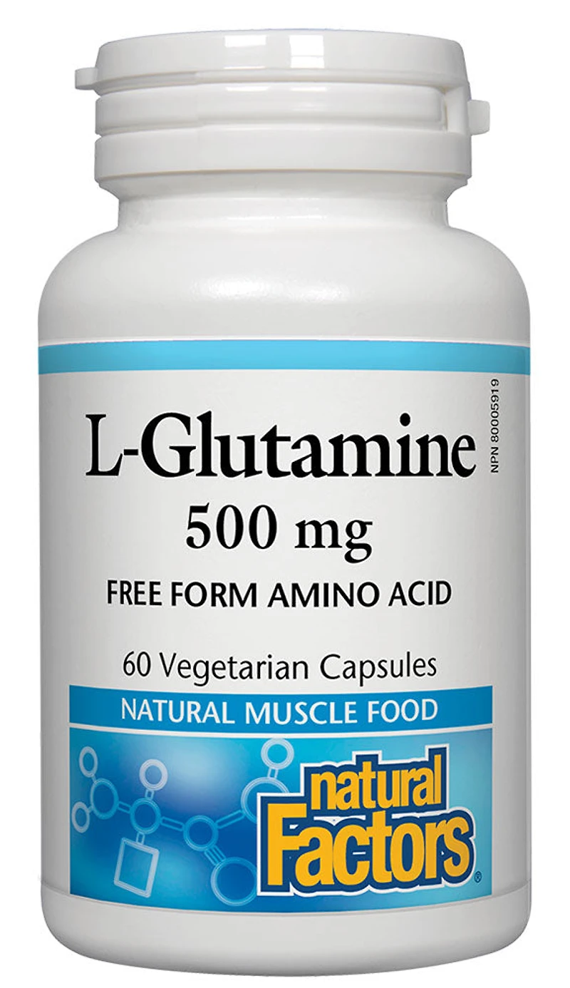 NATURAL FACTORS Glutamine ( 60 caps)