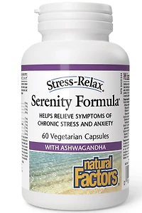 NATURAL FACTORS STRESS RELAX Serenity Formula ( v-caps