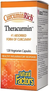 NATURAL FACTORS CurcuminRich Theracurmin (30 mg - 120 veg caps)