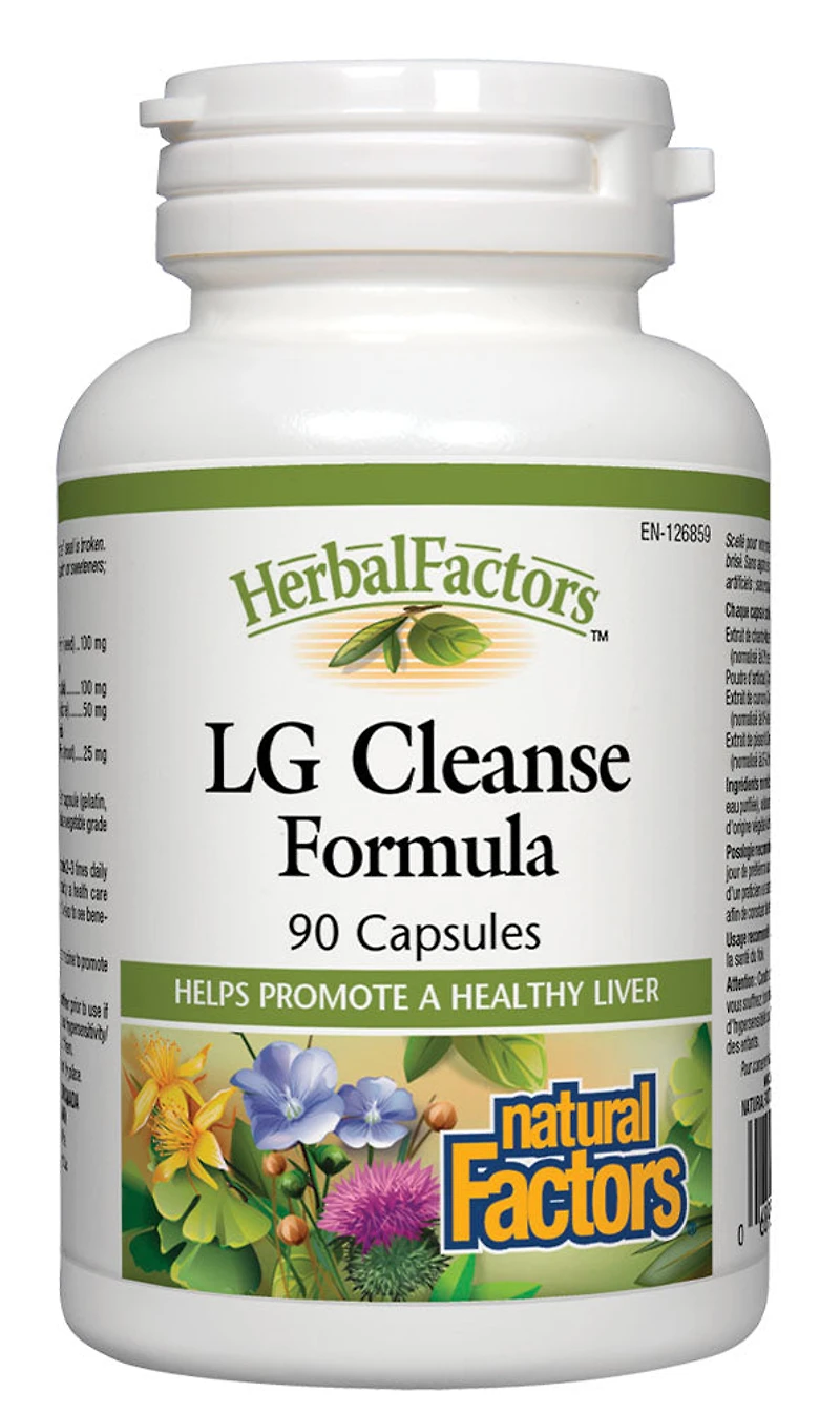 HERBAL FACTORS LG Cleanse Formula (90 caps)