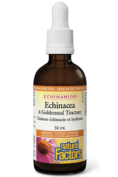 ECHINAMIDE - Echinacea & Goldenseal Tincture (50 ml)