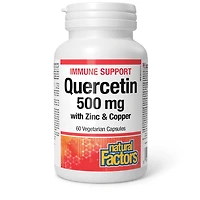 NATURAL FACTORS Quercetin (500 mg - 60 veg caps)