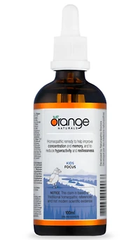 ORANGE NATURALS Kids Focus Homeopathic (100 ml)