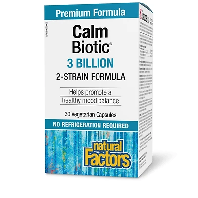NATURAL FACTORS Calm Biotic (3 Billion - 30 V-Caps)